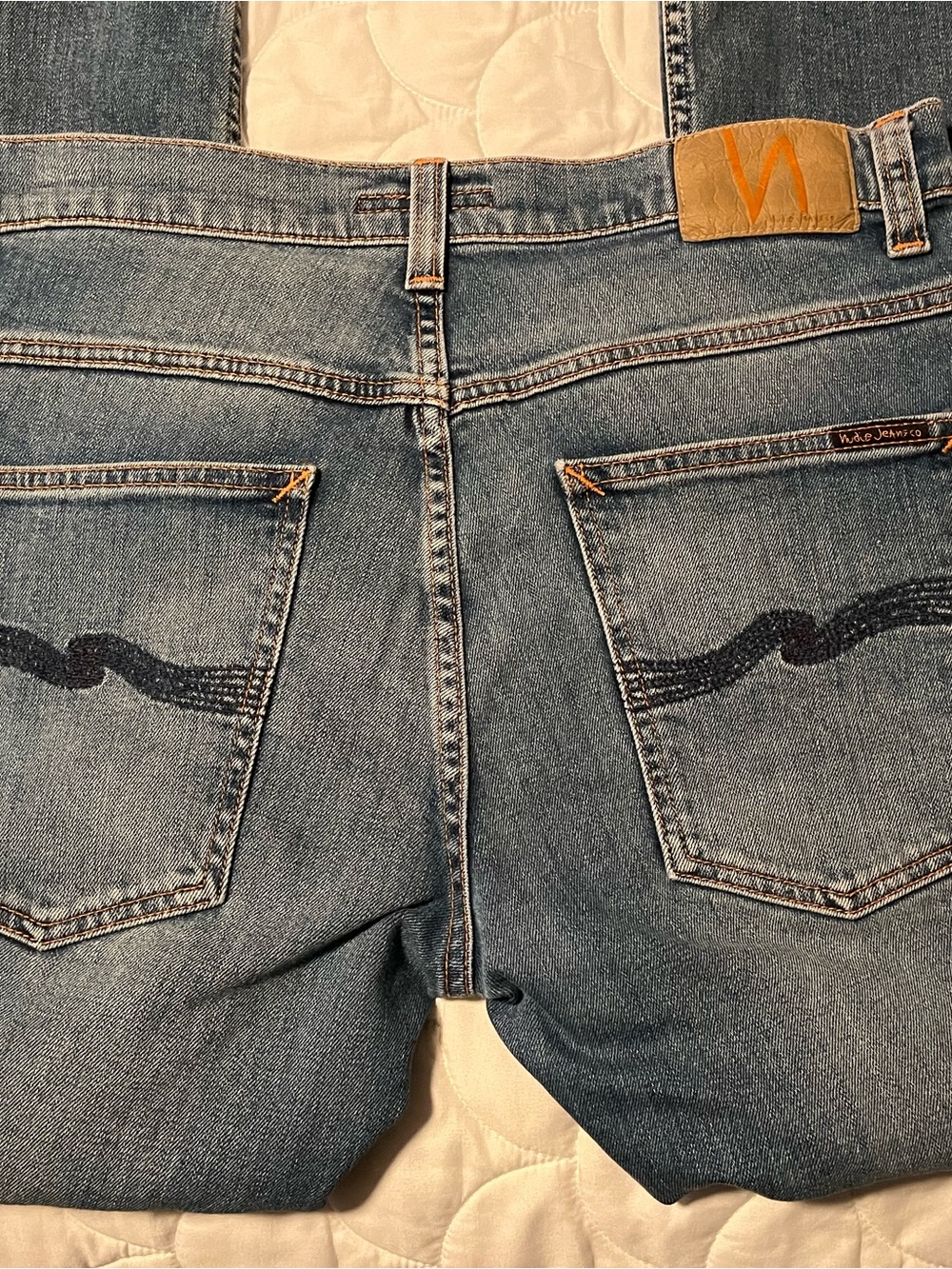 Nudie Jeans Grim Tim Style Ojai Blues Color 34x30